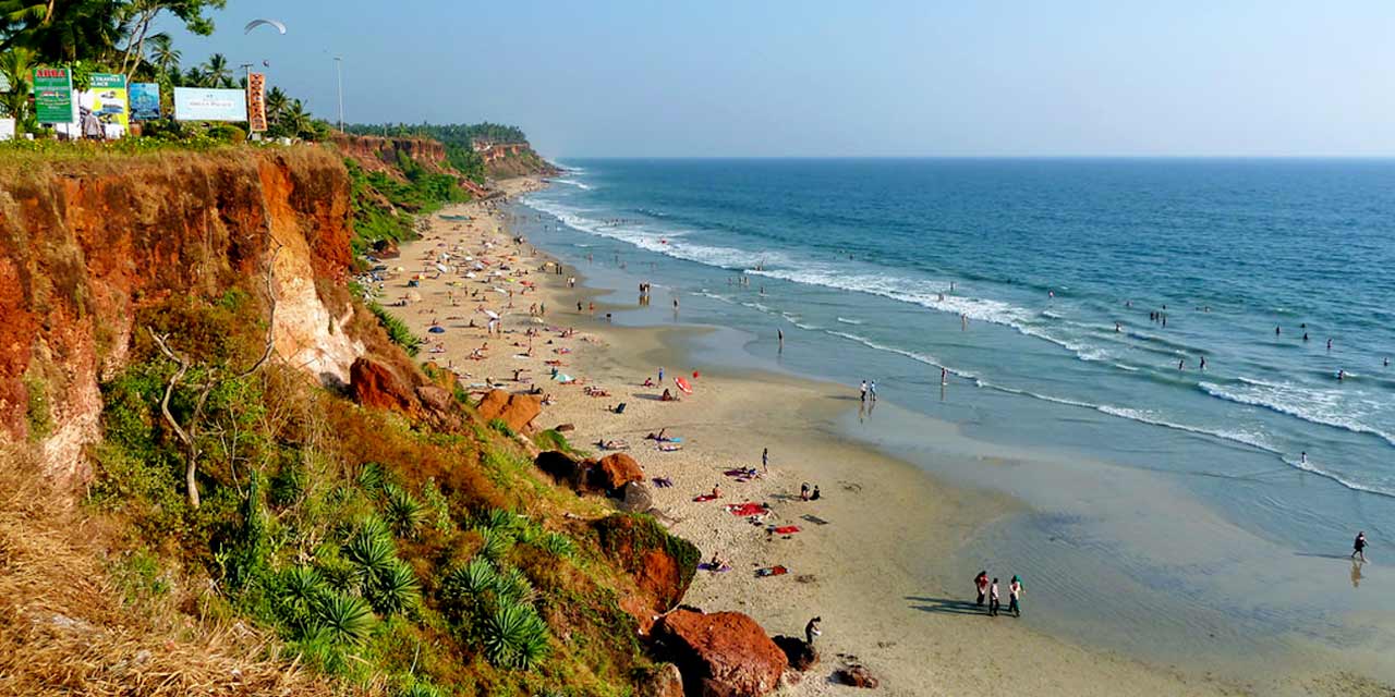 Varkala Beach, Trivandrum